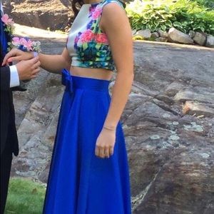 2 piece Prom Dress
